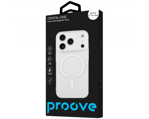 Чохол Proove Crystal Case with Magnetic Ring iPhone 17 Pro Max deep blue 2003000311051 6901129702032