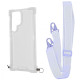 Чохол WAVE Clear Case with Strap Samsung Galaxy S23 Ultra light purple 2001001905521