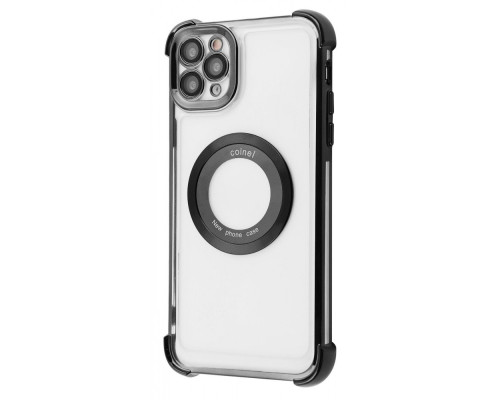 Чохол Glossy Case with Magnetic Ring iPhone 12 Pro Max black