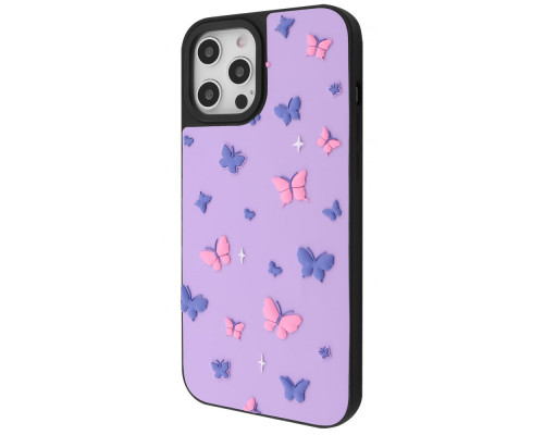 Чохол WAVE Doodle Case iPhone 12 Pro Max butterflies 2003000242966