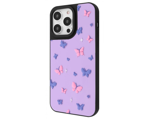 Чохол WAVE Doodle Case iPhone 14 Pro Max butterflies 2003000243215