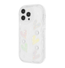Чохол Lovely Skin Case iPhone 14 Pro Max hearts