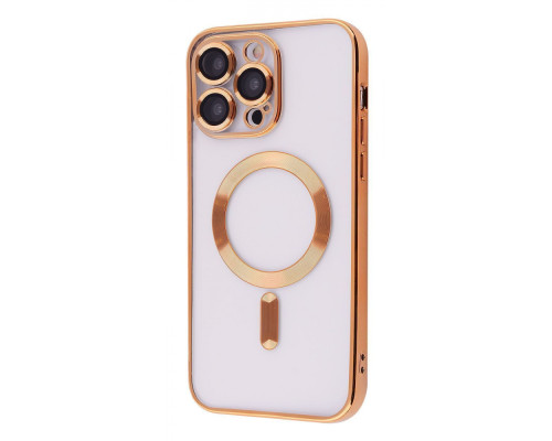 Чохол Metal Matte Case with Magnetic Ring iPhone 14 Pro Max gold 2001001777258
