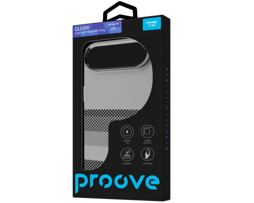 Чохол Proove Gleam Case with Magnetic Ring iPhone 17 Air white borders 2003000273274