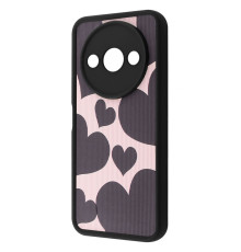 Чохол WAVE Artfull Case Xiaomi Redmi A3 black hearts