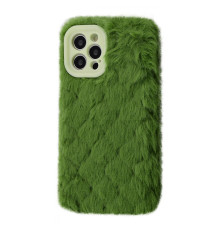 Чохол Fluffy Love Case iPhone 12 Pro Max green 2001001749378