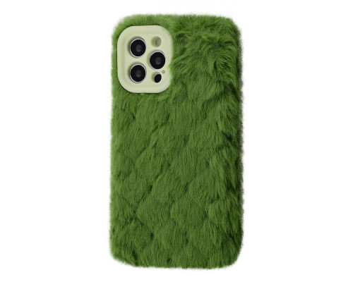 Чохол Fluffy Love Case iPhone 12 Pro Max green 2001001749378