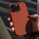 Чохол WAVE Premium Leather Edition Case with Magnetic Ring iPhone 13 Pro dark cherry 2001000817290