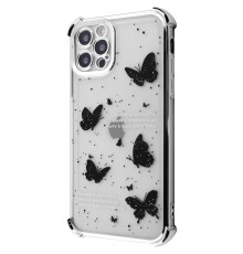 Чохол WAVE Winkie iPhone 12 Pro silver/butterfly 2003000251937