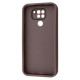 Чохол Pretty Things Case Xiaomi Redmi Note 9 brown/fluffy white 2003000225457