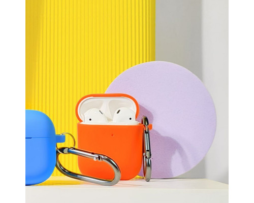 Чохол Silicone Case New for AirPods 1/2 pink 2001000144914