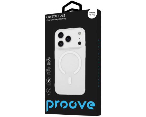 Чохол Proove Crystal Case with Magnetic Ring iPhone 18 Pro cherry red 2003000341485 6901146995110
