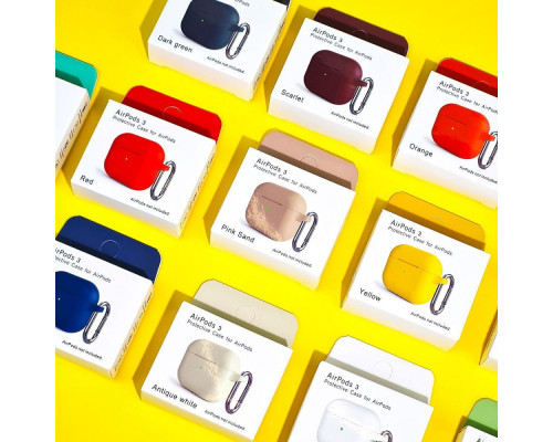 Чохол Silicone Case New for AirPods 3 yellow 2001000457168