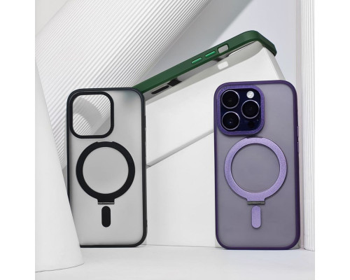 Чохол WAVE Premium Attraction Case with Magnetic Ring iPhone 14 Pro purple 2001000940011