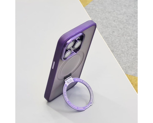 Чохол WAVE Premium Attraction Case with Magnetic Ring iPhone 14 Pro purple 2001000940011