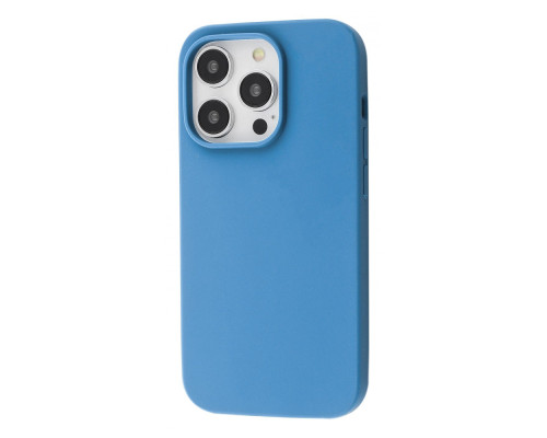 Чохол WAVE Full Silicone Cover iPhone 14 Pro azure