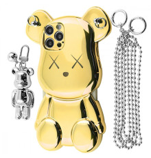 Чохол Teddy Bear Case with Strap iPhone 12 Pro gold 2001001958220
