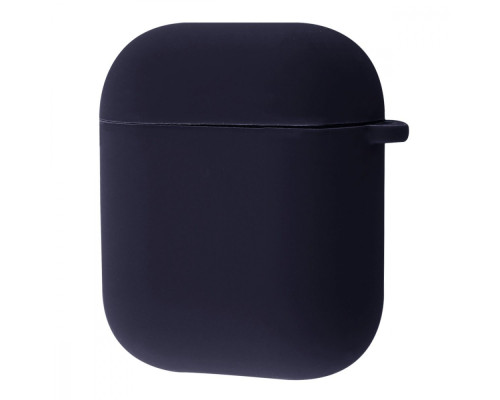 Чохол Silicone Case Full for AirPods 1/2 midnight blue