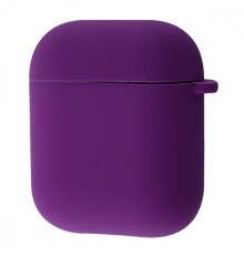 Чохол Silicone Case Full for AirPods 1/2 ultra violet