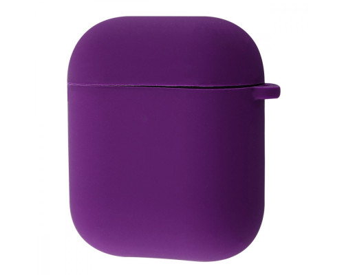 Чохол Silicone Case Full for AirPods 1/2 ultra violet
