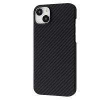 Чохол WAVE Premium Carbon Slim with Magnetic Ring iPhone 14 Plus/15 Plus black 2001000588183