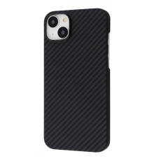 Чохол WAVE Premium Carbon Slim with Magnetic Ring iPhone 14 Plus/15 Plus black 2001000588183
