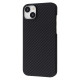 Чохол WAVE Premium Carbon Slim with Magnetic Ring iPhone 14 Plus/15 Plus black 2001000588183