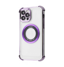 Чохол Glossy Case with Magnetic Ring iPhone 12 Pro purple