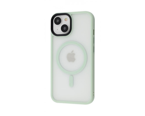 Чохол WAVE Matte Insane Case with Magnetic Ring iPhone 14 mint