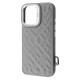 Чохол Kajsa Rhombus Collection with Magnetic Ring iPhone 16 gray 2003000171242