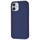 Чохол WAVE Full Silicone Cover iPhone 12 mini dark blue