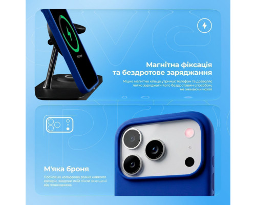 Чохол Proove Spectrum Case with Magnetic Ring iPhone 17 Pro Max/18 Pro Max light blue 2003000354829 6901143053608