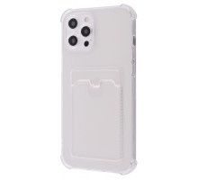 Чохол WAVE Pocket Case iPhone 12 Pro Max clear