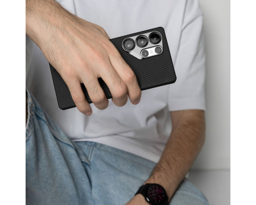 Чохол Proove Carbon Slim with Magnetic Ring Samsung Galaxy S26 Ultra black 2003000282030 6901148283147