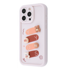 Чохол Pretty Things Case iPhone 12 Pro white/bear