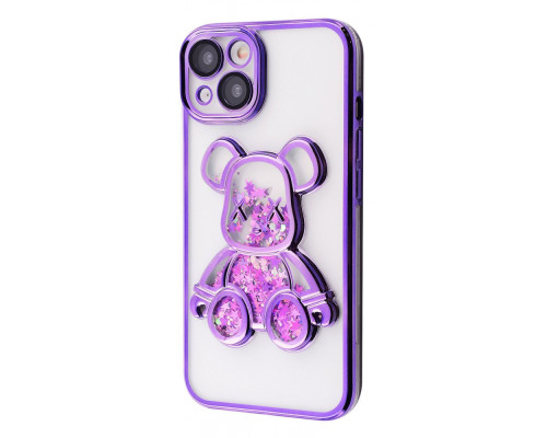 Чохол Shining Bear Case iPhone 14 dark purple