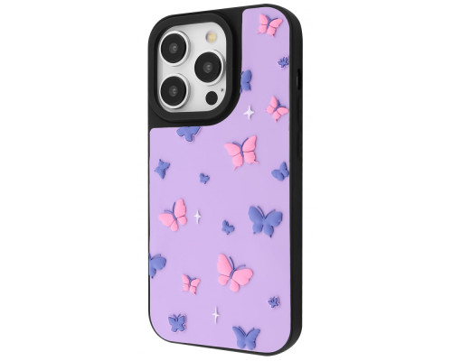 Чохол WAVE Doodle Case iPhone 15 Pro butterflies 2003000252729