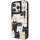 Чохол WAVE Doodle Case iPhone 16 Pro cats 2003000252804