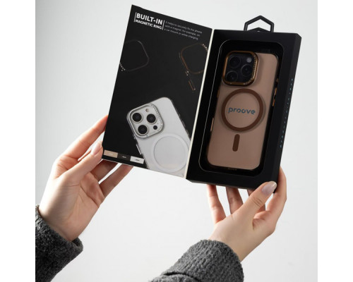 Чохол Proove VS1 Case with Magnetic Ring iPhone 16 Pro Max white 2003000224139 6901127937252