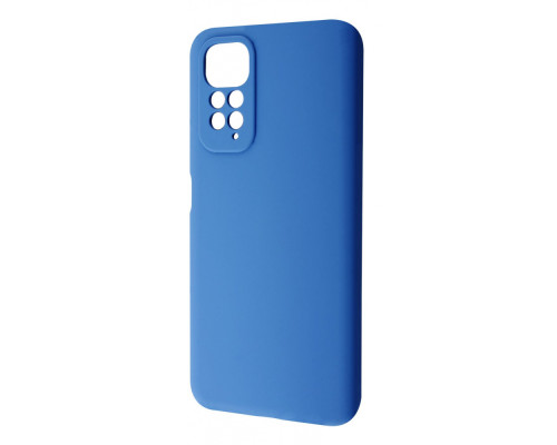 Чохол WAVE Full Silicone Cover Xiaomi Redmi Note 11 4G/Redmi Note 11S blue