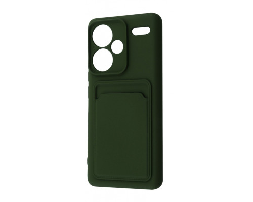 Чохол WAVE Colorful Pocket Xiaomi Redmi Note 13 Pro+ dark green