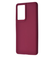 Чохол WAVE Full Silicone Cover Samsung Galaxy S21 Ultra (G998B) plum