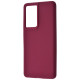 Чохол WAVE Full Silicone Cover Samsung Galaxy S21 Ultra (G998B) plum