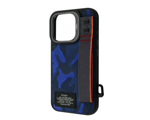 Чохол Kajsa Outdoor Collection with Magnetic Ring iPhone 16 Pro blue 2003000171167