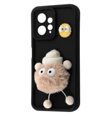 Чохол Pretty Things Case Xiaomi Redmi Note 12 4G black/fluffy white