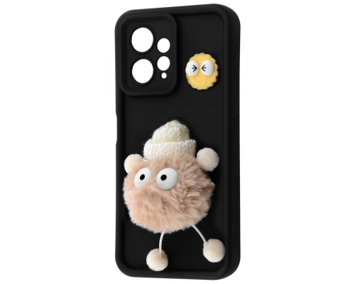 Чохол Pretty Things Case Xiaomi Redmi Note 12 4G black/fluffy white