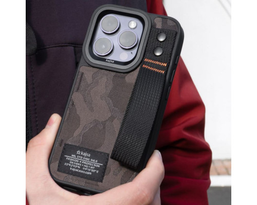 Чохол Kajsa Outdoor Collection iPhone 15 Pro gray