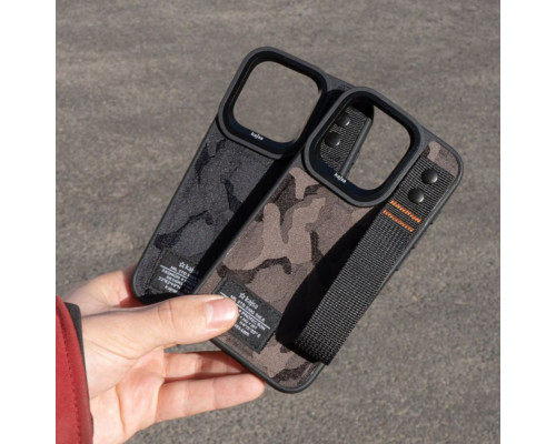 Чохол Kajsa Outdoor Collection iPhone 15 Pro gray