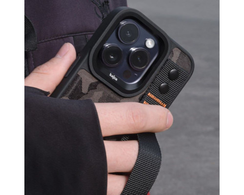 Чохол Kajsa Outdoor Collection iPhone 15 Pro gray