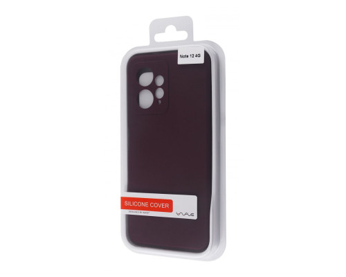 Чохол WAVE Full Silicone Cover Xiaomi Redmi Note 12 4G plum
